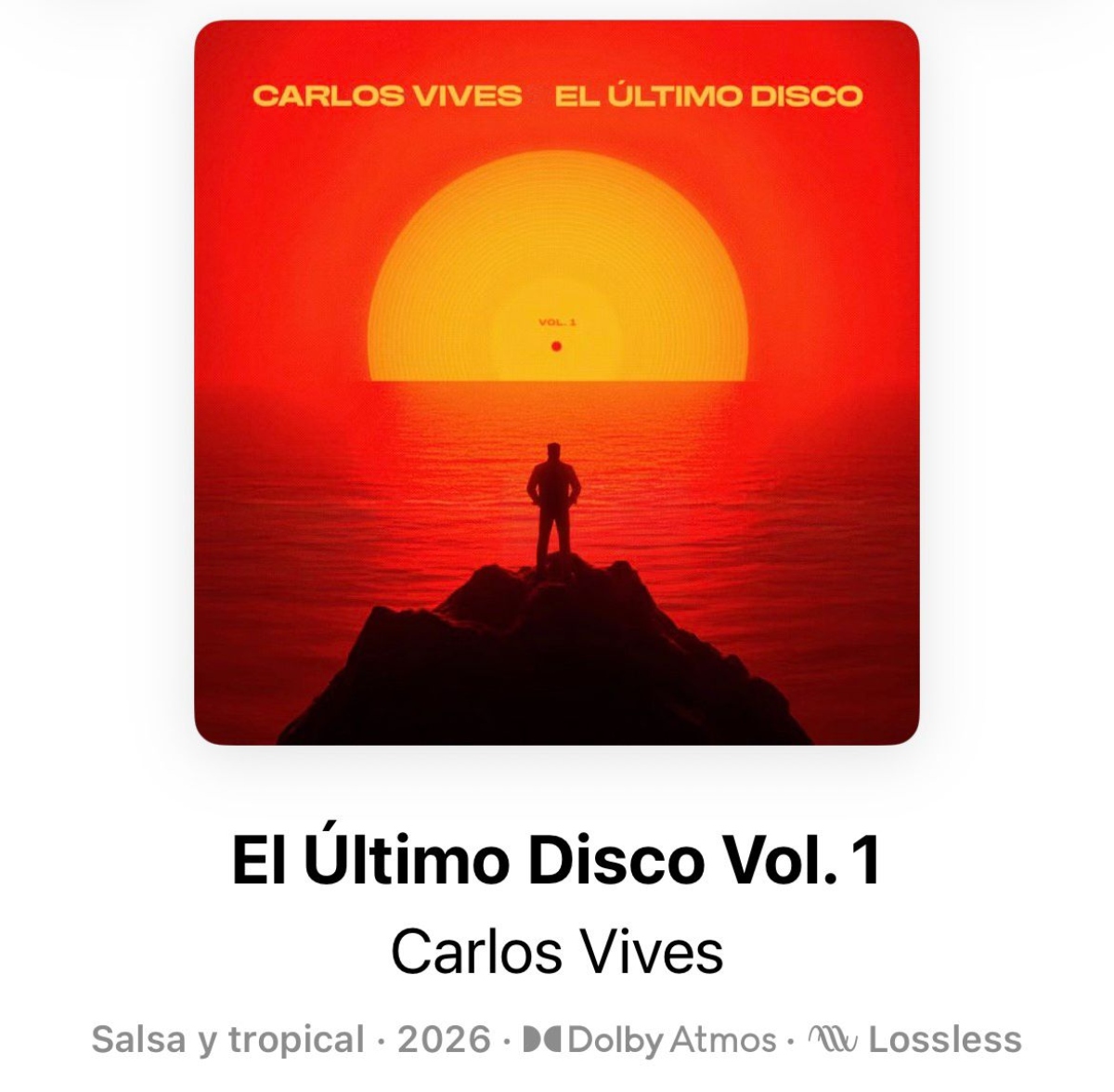 Carlos Vives estrena 'El último disco Vol. 1'