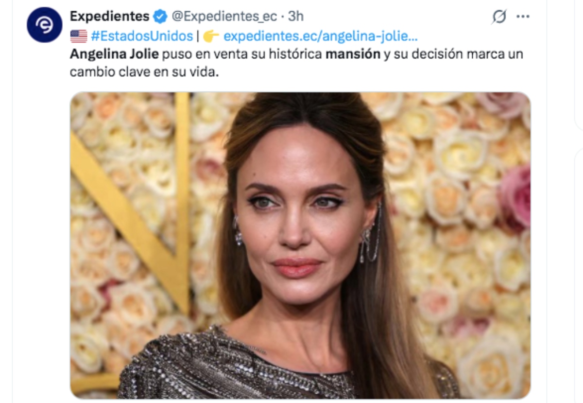 Angelina Jolie pone a la venta su mansión por millonaria cantidad