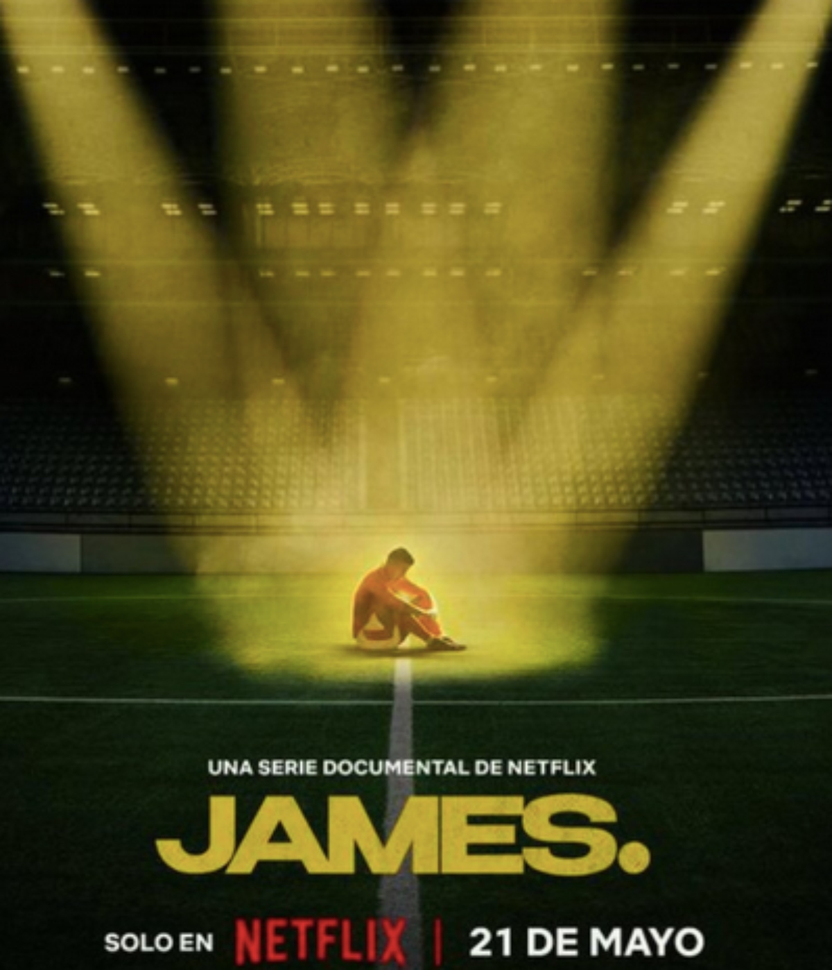 El futbolista James Rodríguez estrenará docuserie en Netflix