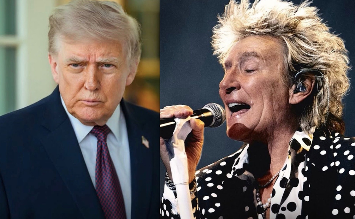 Rod Stewart se lanza contra Trump y felicita al rey Carlos III