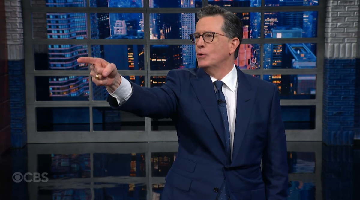 Sale del aire Stephen Colbert con su 'The Late Show'