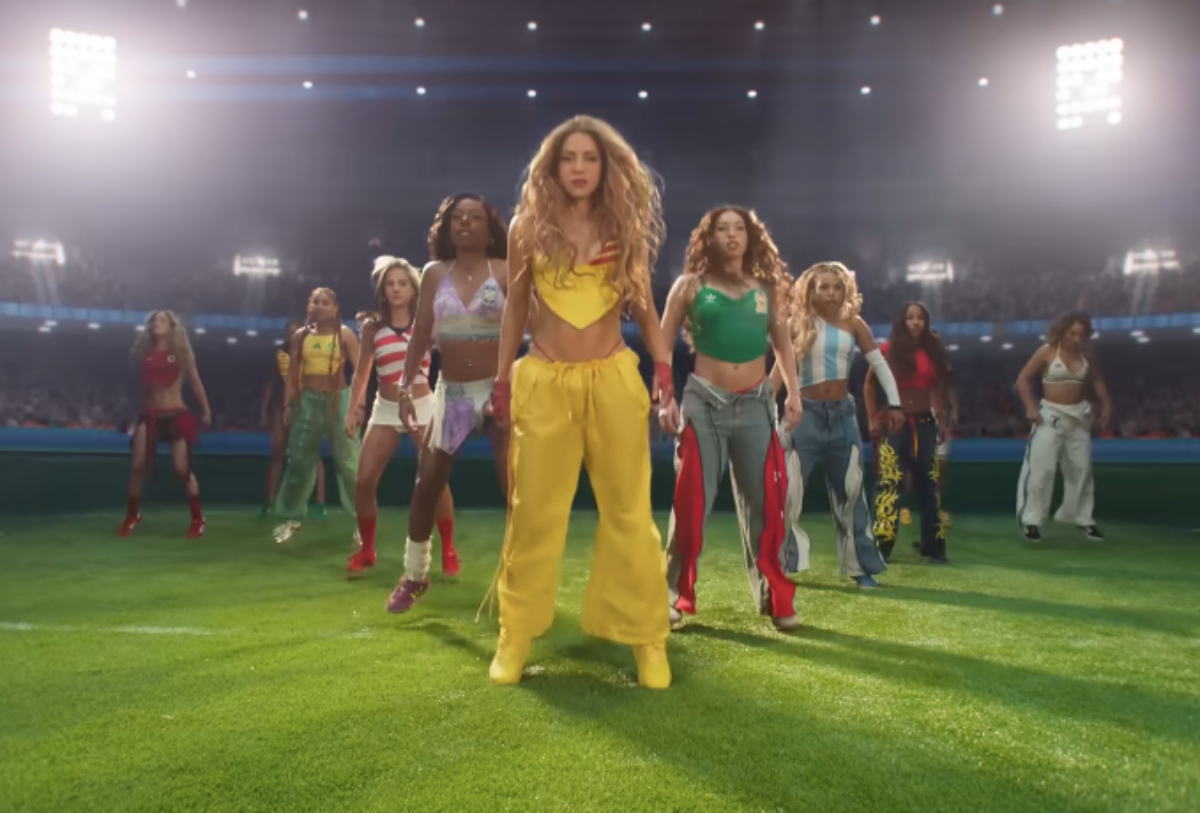 Shakira lanza el video de ‘Dai Dai’ con la aparición de varios futbolistas