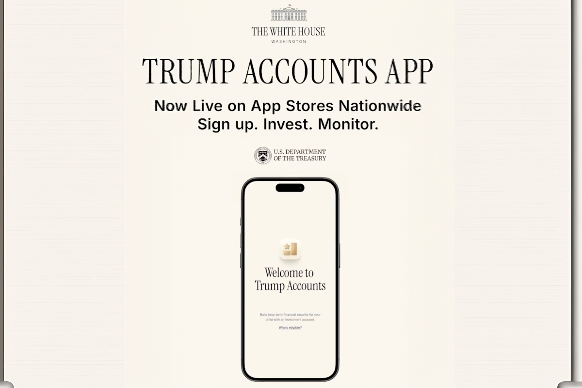Trump lanza cuentas bancarias para menores