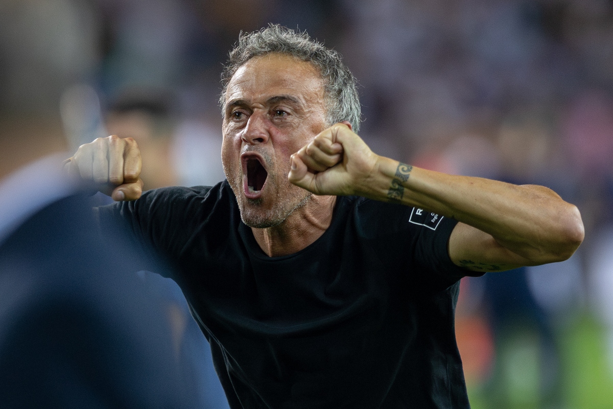 Luis Enrique enciende la final ante Arsenal