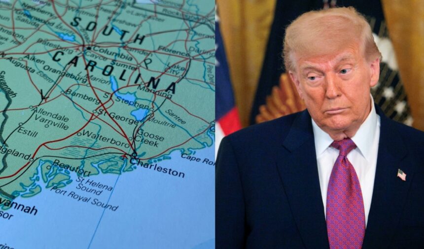 Electoral map South Carolina, Electoral map, South Carolina, elections, QuéOnnda