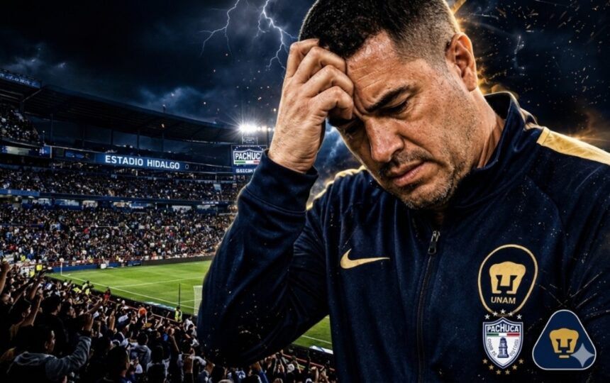 Pumas vs Pachuca Los Jefes, Pumas vs Pachuca, Los Jefes, semifinal, QuéOnnda