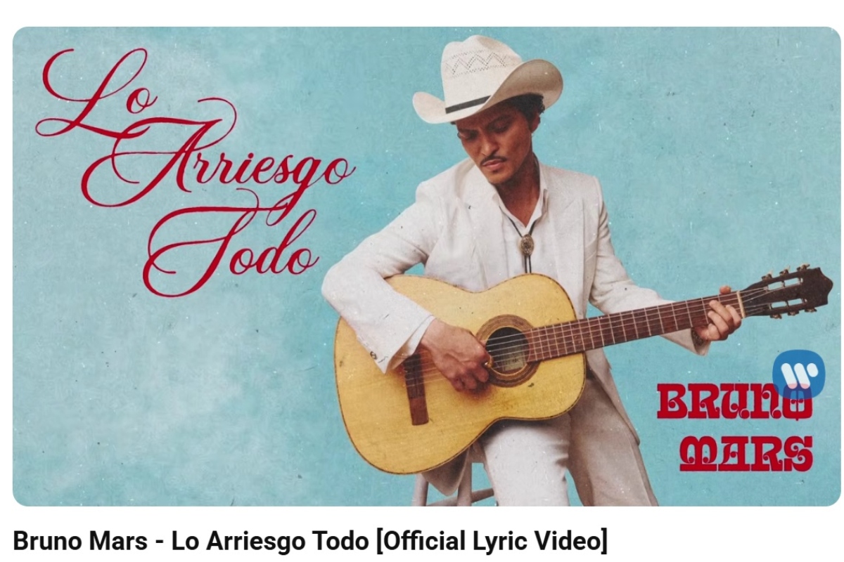 Bruno Mars canta español