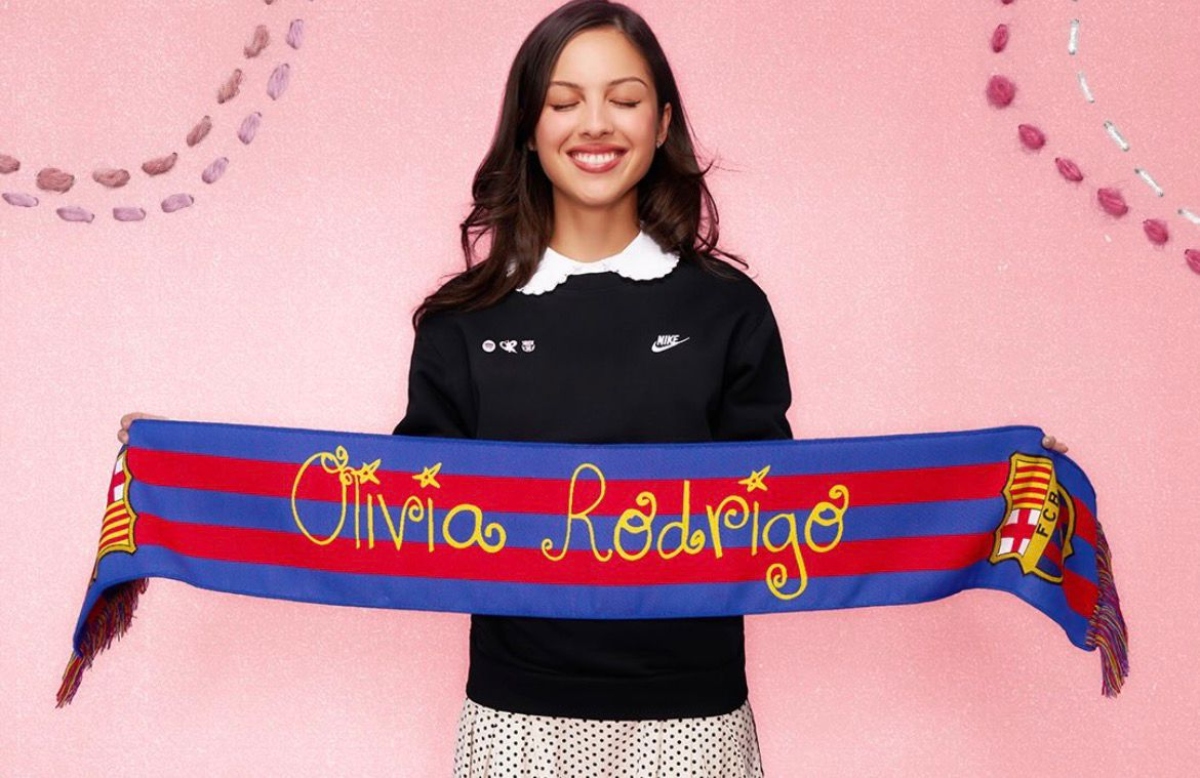 ¿Olivia Rodrigo es la reina del fútbol? Será la protagonista de la camiseta del Barça