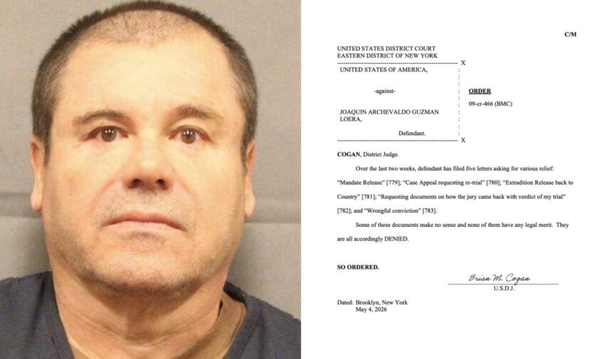 Judge rejects Chapo letters, Chapo's letters, Judge Brian Cogan, Chapo Guzman, QuéOnnda