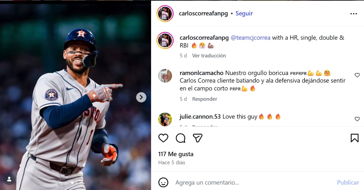 Carlos Correa fuera temporada