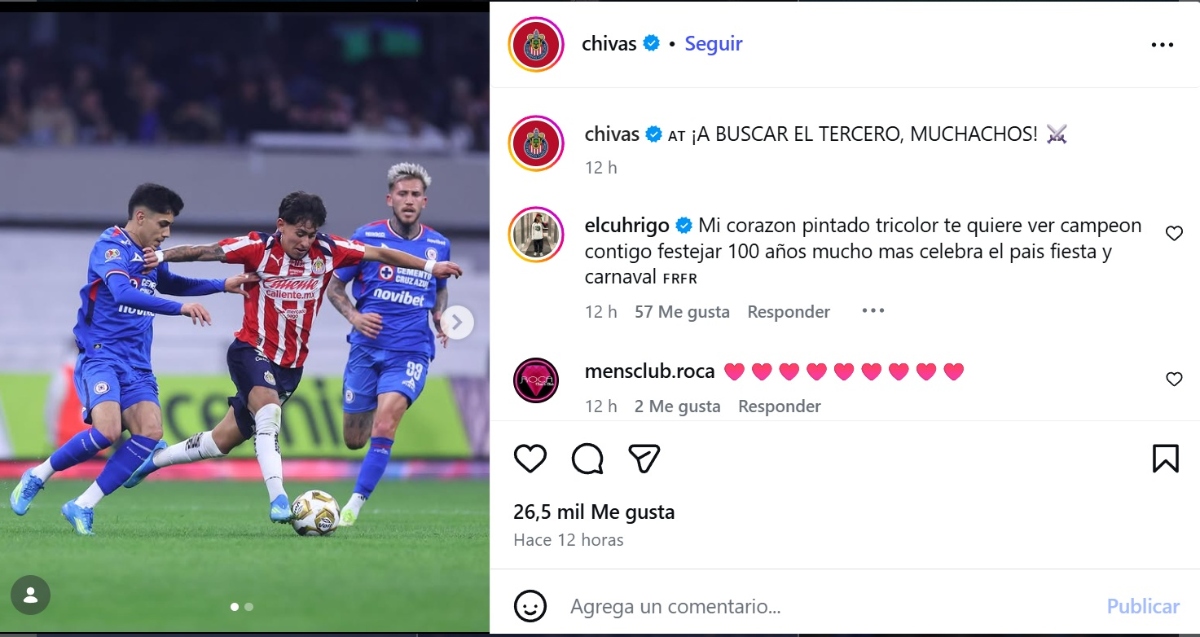 Cruz Azul Chivas semifinales