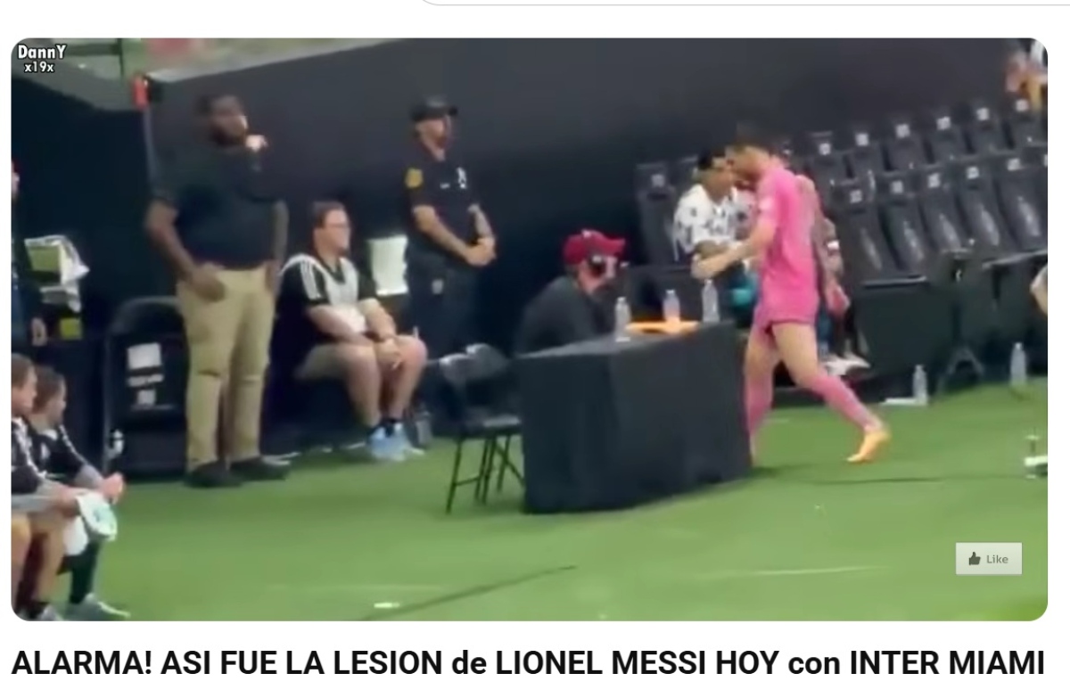 Lionel Messi lesión Mundial