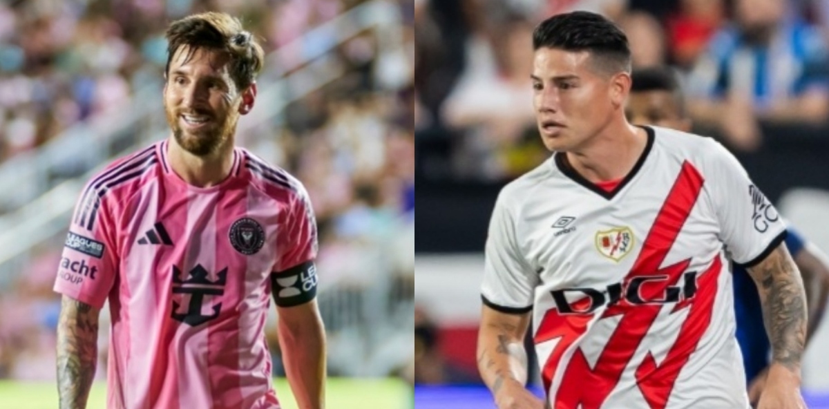 ¡Messi y James Rodríguez en modo leyenda!