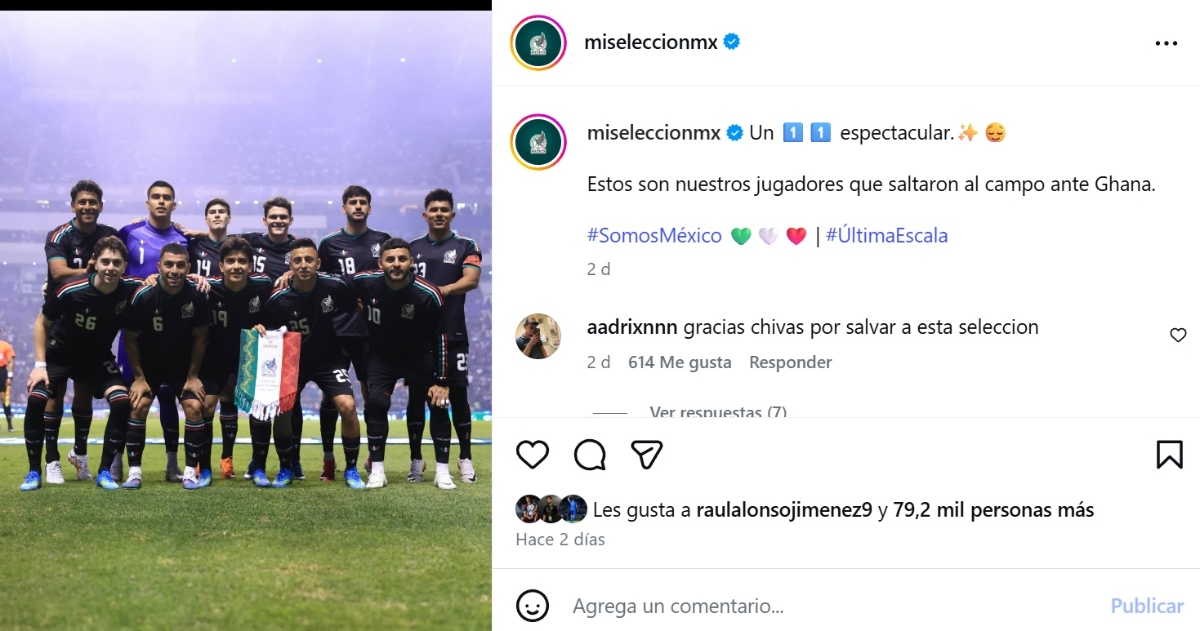 Selección Mexicana lista Mundial