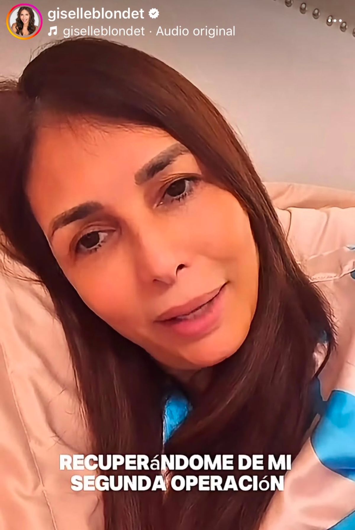 Giselle Blondet habla sobre cómo sigue de salud 