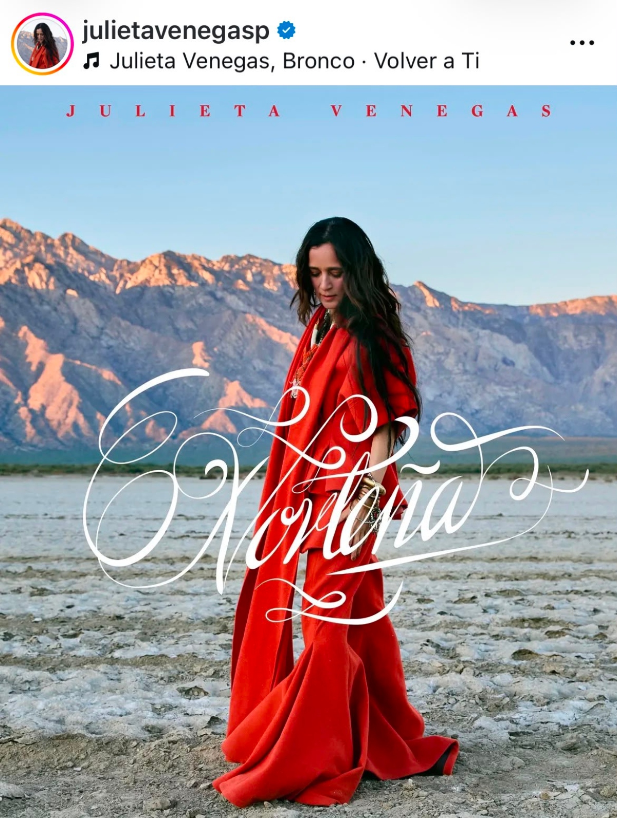 Julieta Venegas se prepara para llegar a EEUU con su gira 'Norteña Tour'