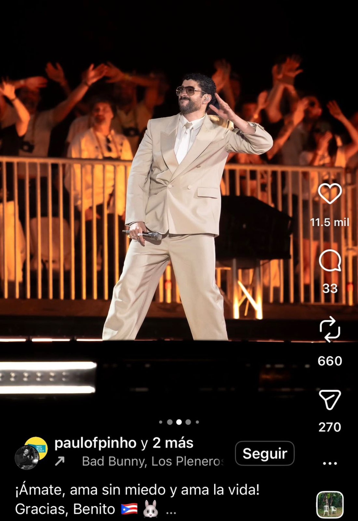 Bad Bunny triumphs with his residency shows in Madrid