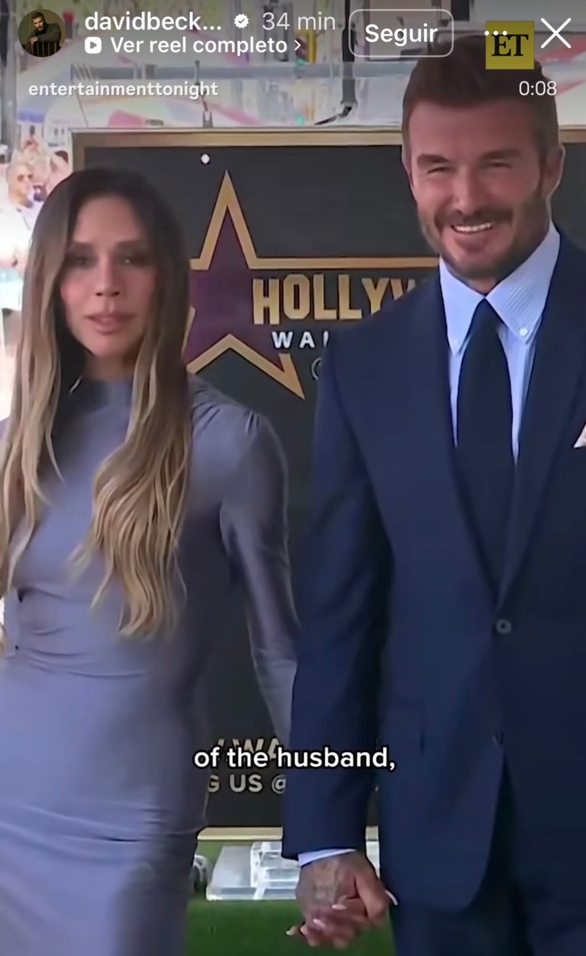 David Beckham estrella en el Paseo de la Fama de Hollywood
