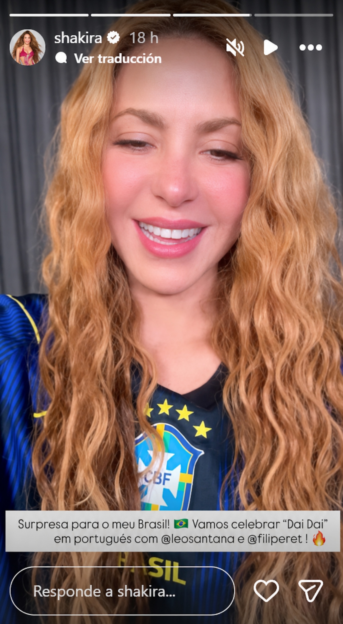 ¿Le va a Brasil? Shakira le manda inesperado mensaje a Neymar tras triunfo en el Mundial