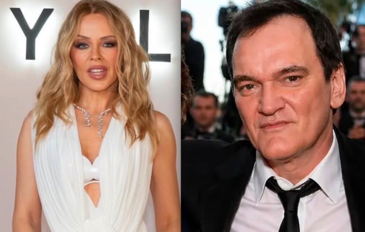 ¿Combinación extraña? El director Quentin Tarantino y la cantante pop Kylie Minogue protagonizarán película