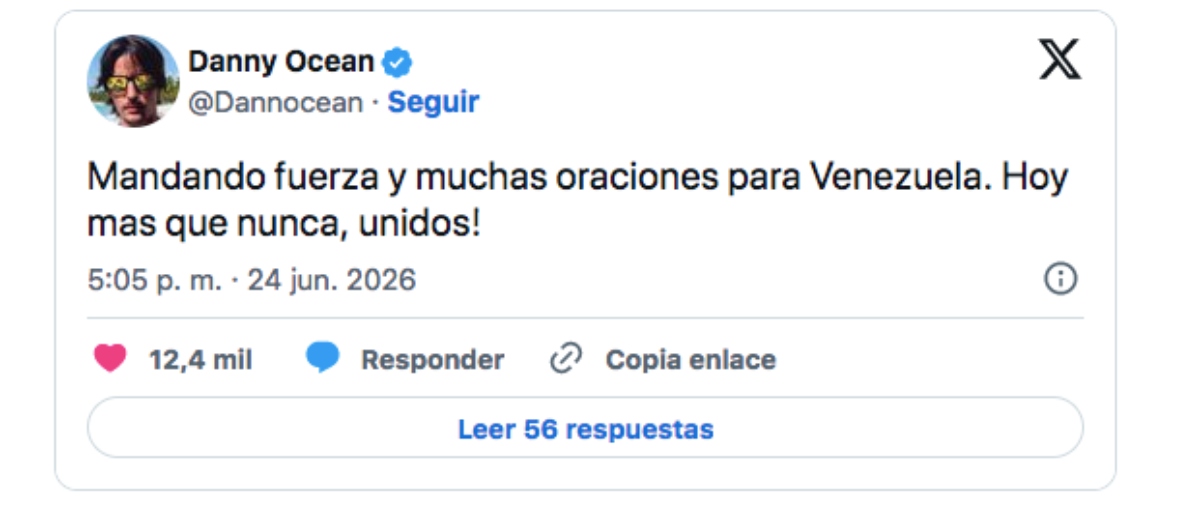 Terremoto en Venezuela Thalía Ricardo Montaner Ricky Martín