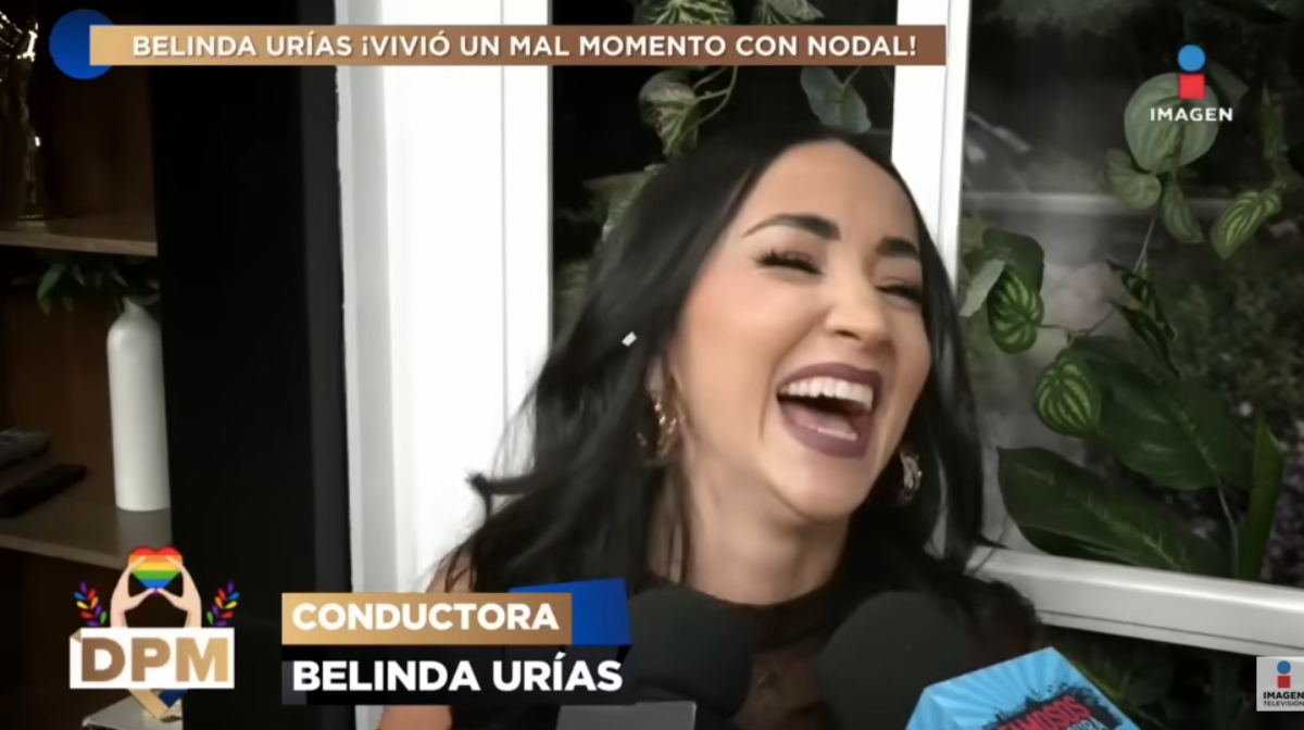 Conductora exhibe mal comportamiento de Christian Nodal