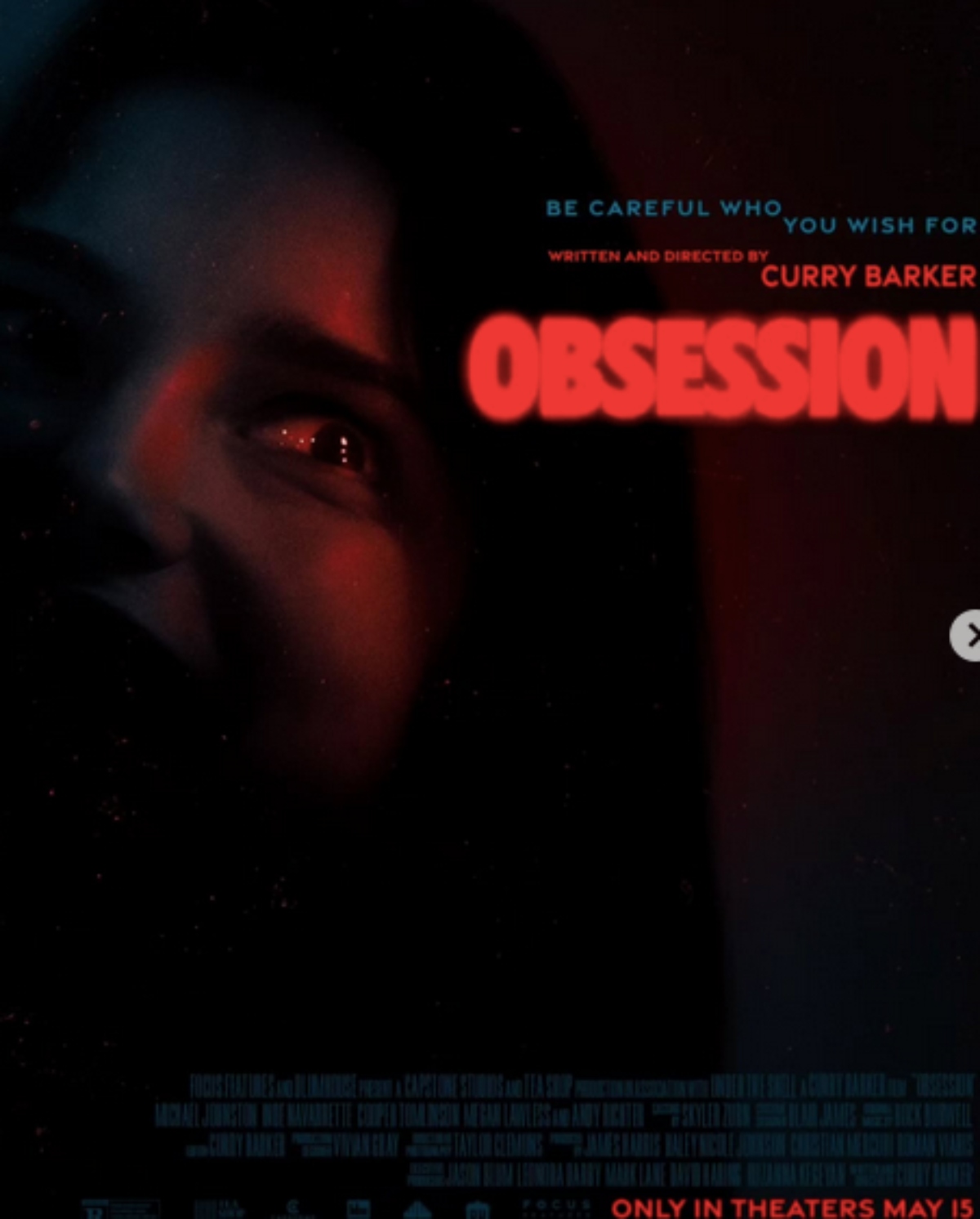 Stephen King asegura que 'Obsesión' es la película de terror del año