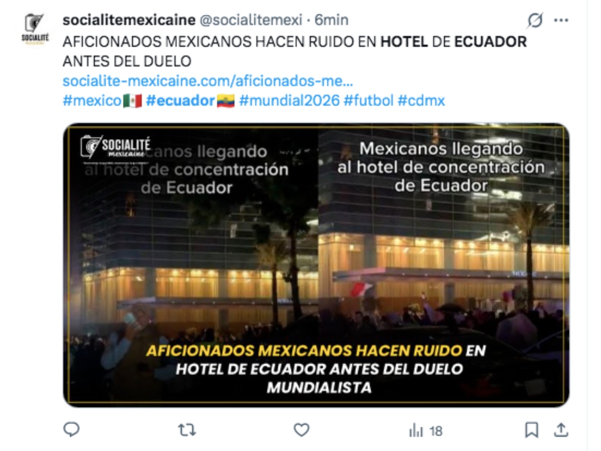 Federación de Ecuador reclama a México los tratos hostiles a los jugadores