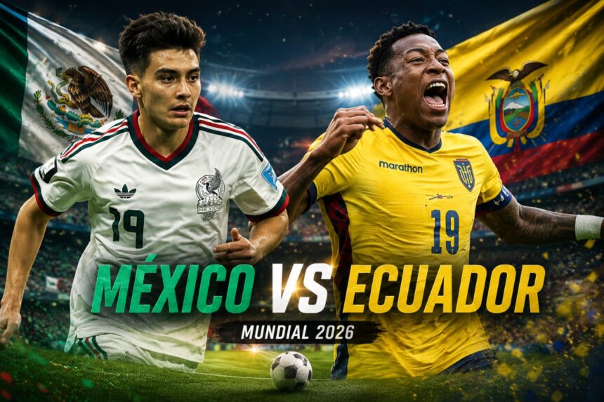 2026 World Cup Round of 16, Round of 16, 2026 World Cup, Mexico vs. Ecuador, 2026 World Cup