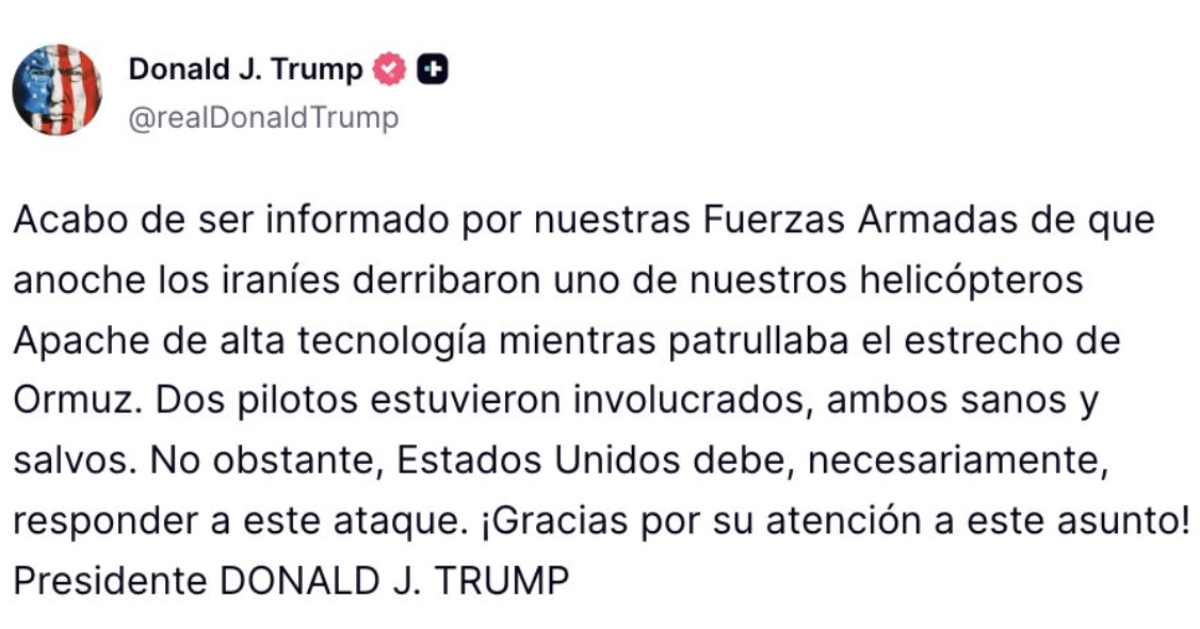 Truth Social, Trump, Ataque, Guerra, QuéOnnda