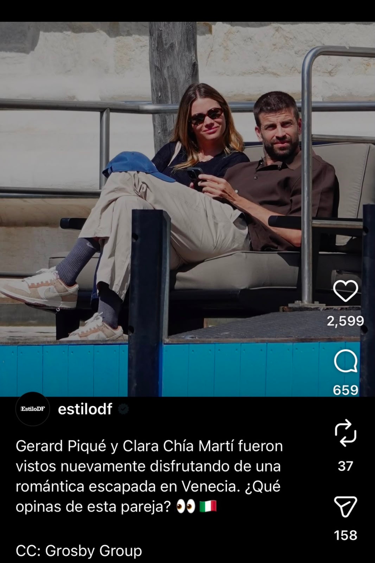 Aseguran que Piqué y Clara Chía estarían planeando su boda para 2027
