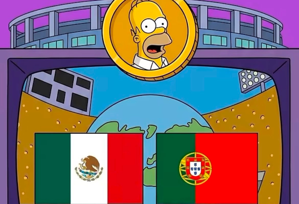 Los Simpson sorprenden con predicción del partido entre México y Portugal