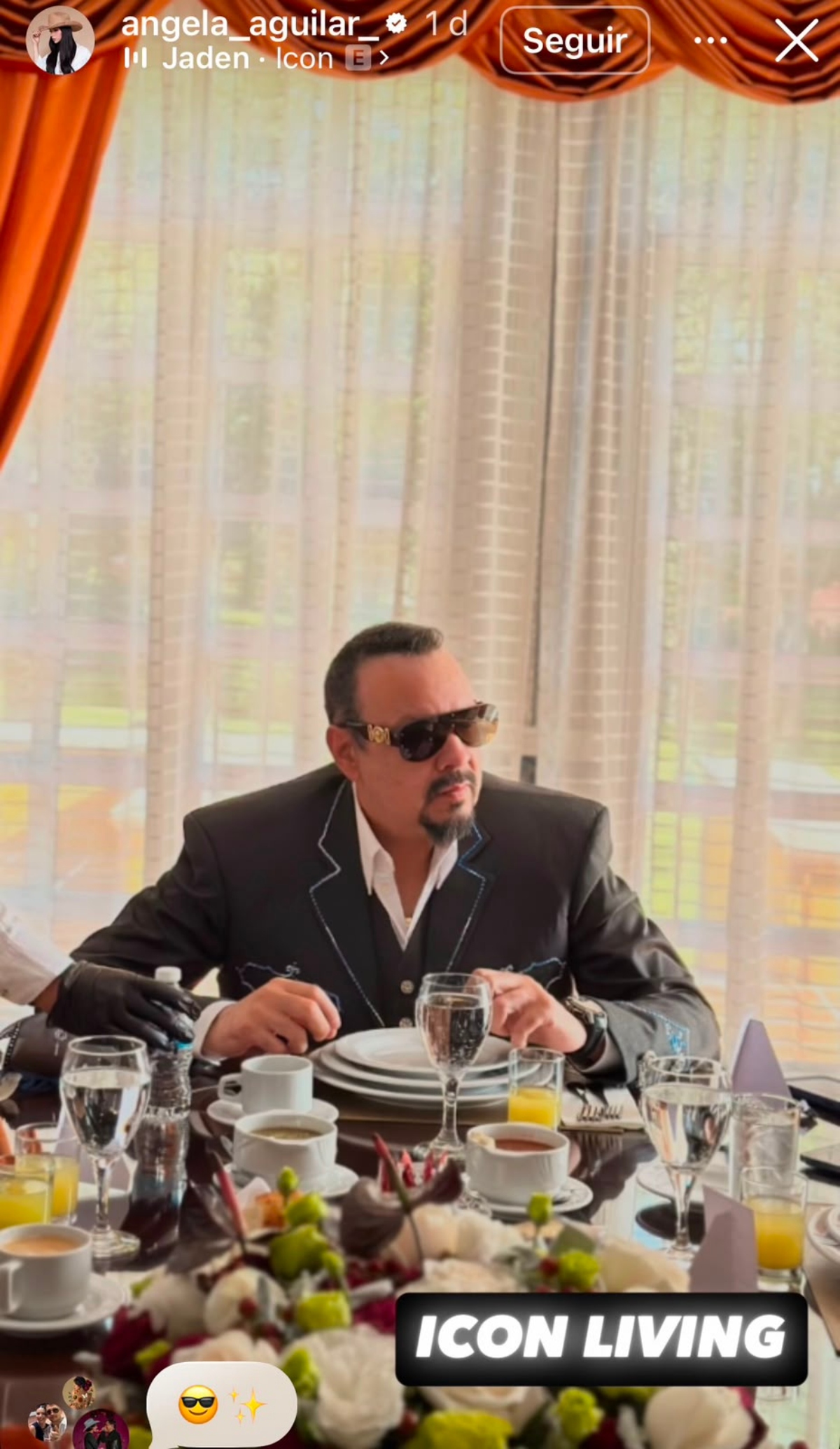 Ángela Aguilar felicita a Pepe Aguilar en el Día del Padre