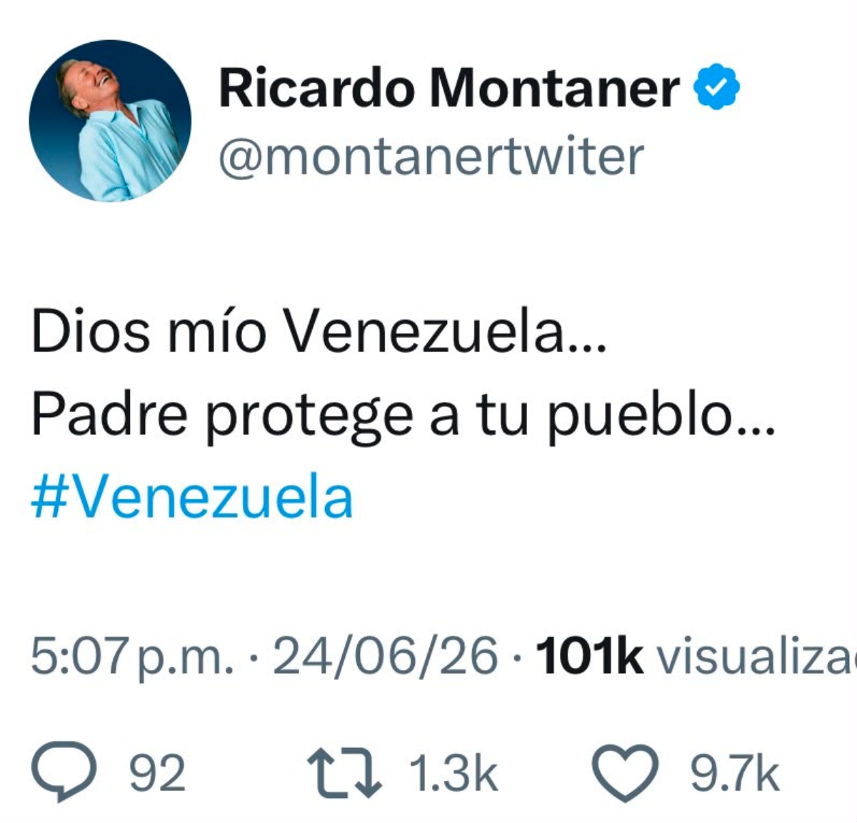 Terremoto en Venezuela Thalía Ricardo Montaner Ricky Martín
