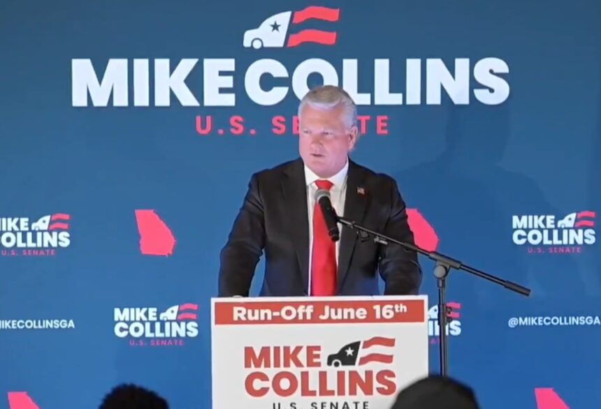 Trump Strengthens Republican Control in Georgia, Trump Republicans, Mike Collins, Georgia, Nueva Onda