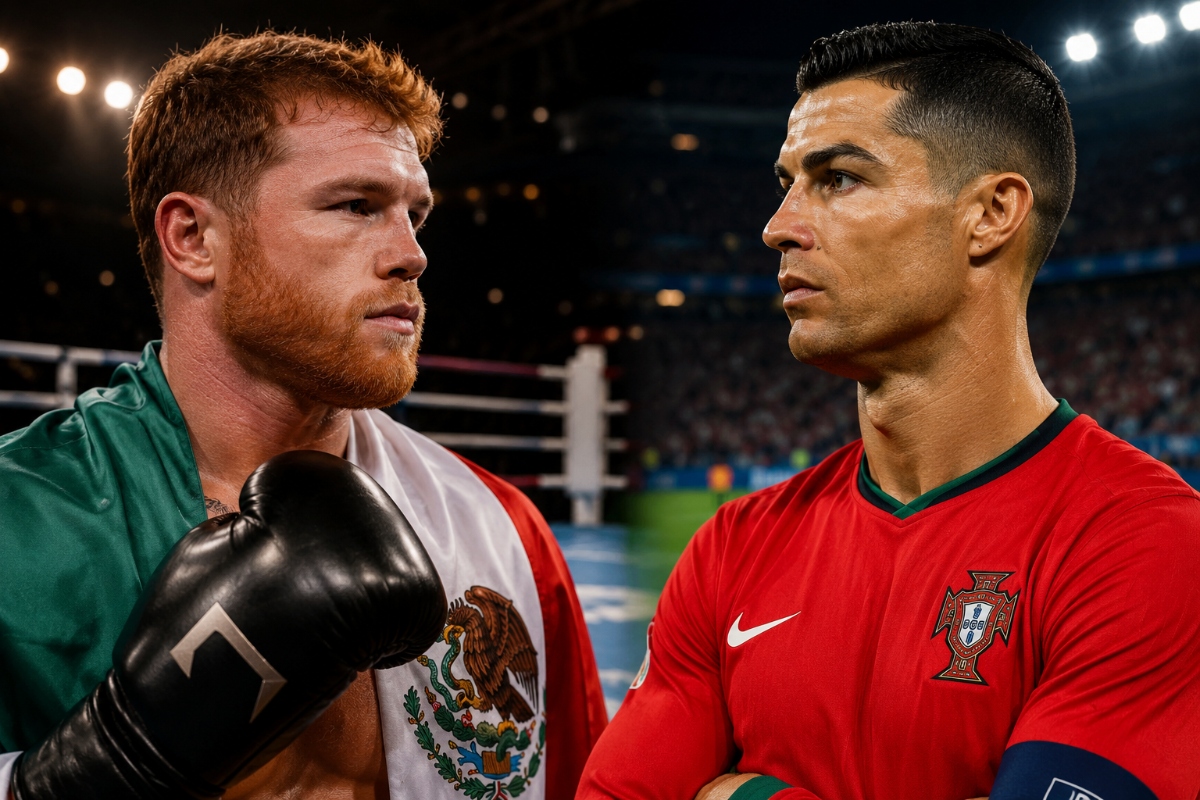 Canelo sorprende al elegir a Cristiano Ronaldo como el futbolista que podría aguantarle un round