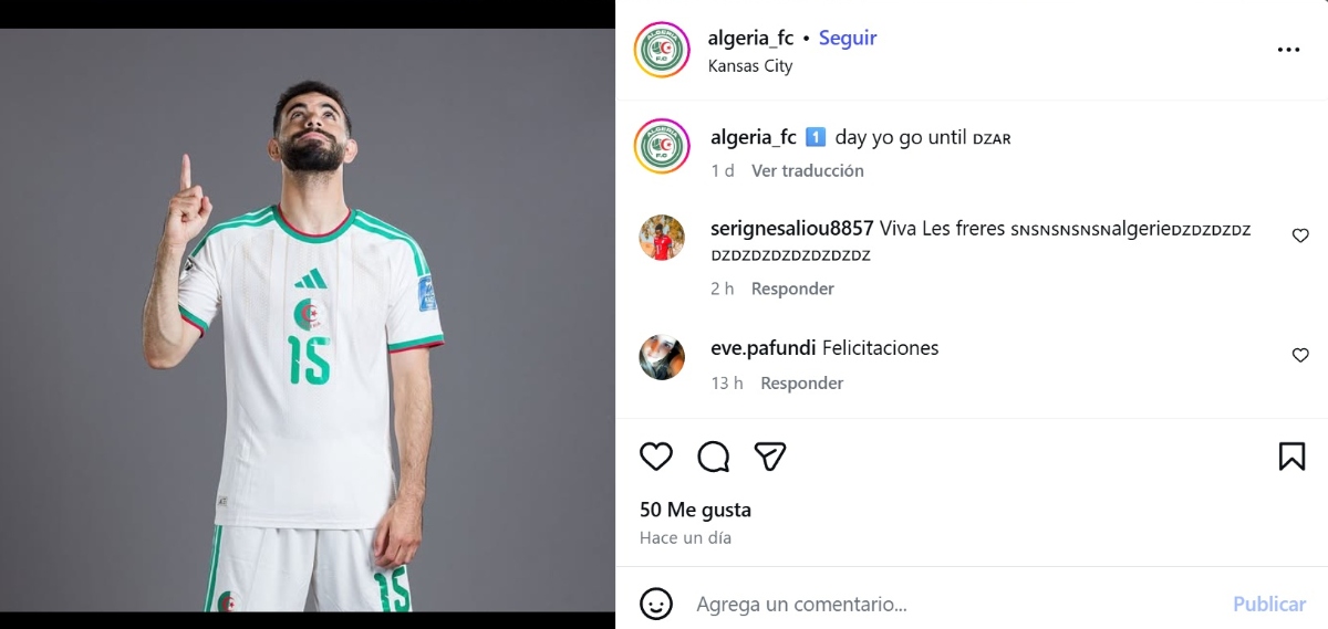 Argentina Mundial 2026, Argelia