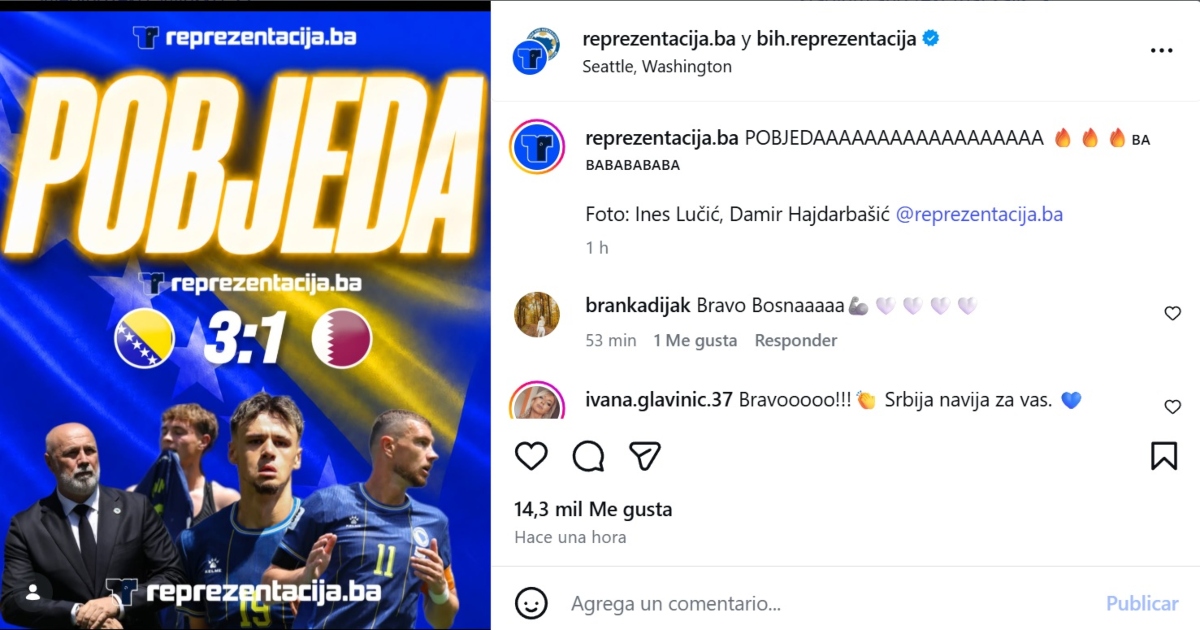 Bosnia elimina a Catar