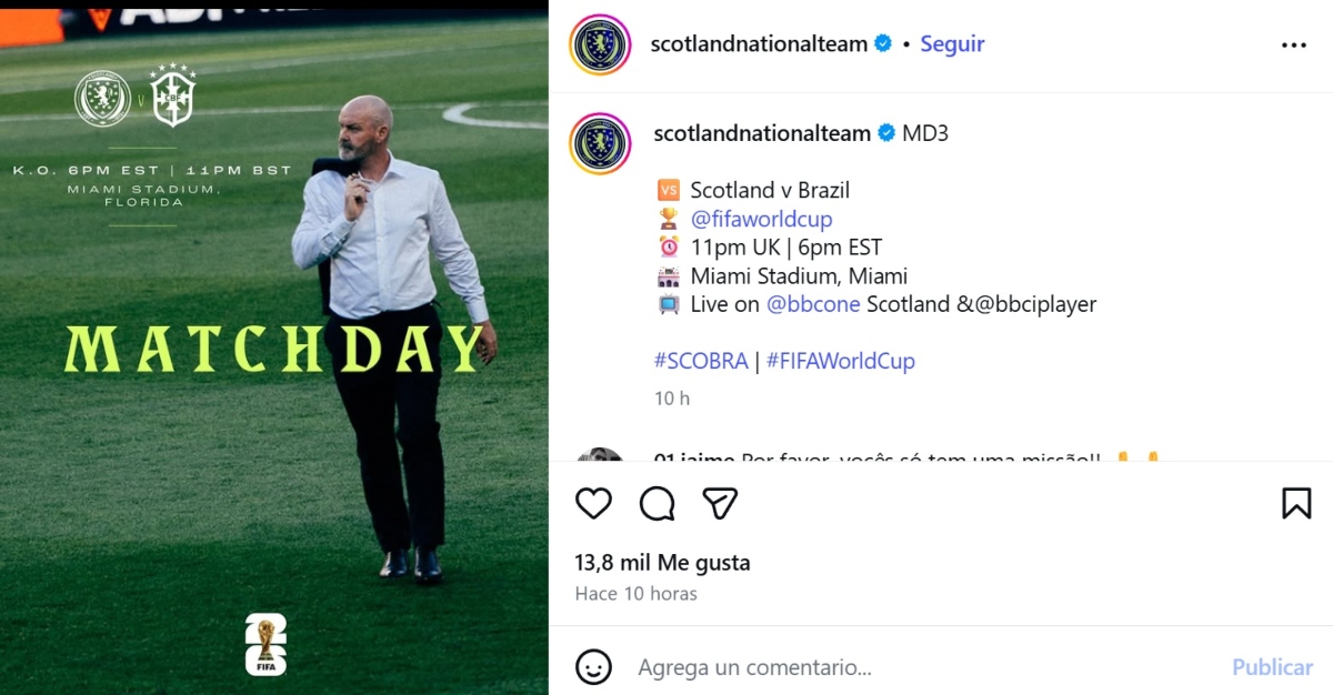 Brasil Escocia
