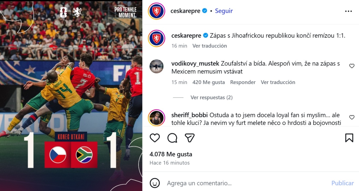 República Checa Sudáfrica