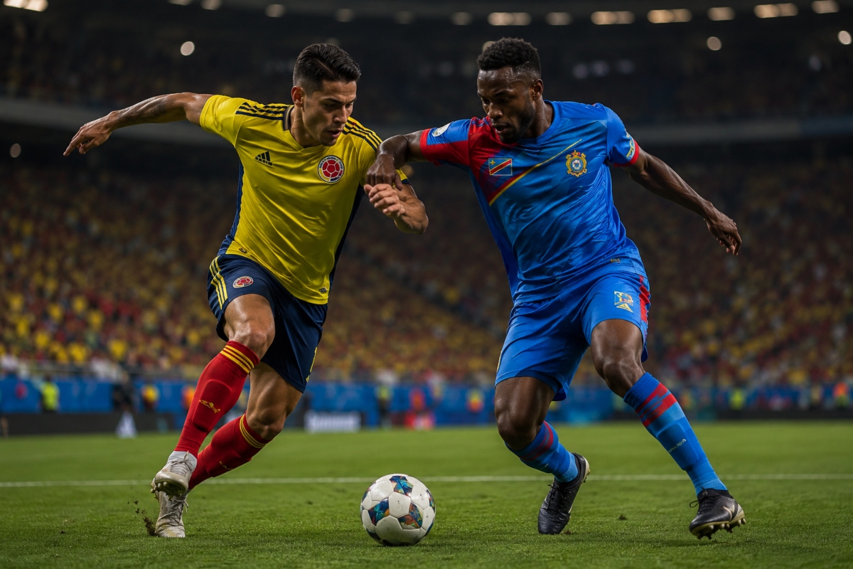 Congo ya frenó a Portugal y ahora apunta a Colombia