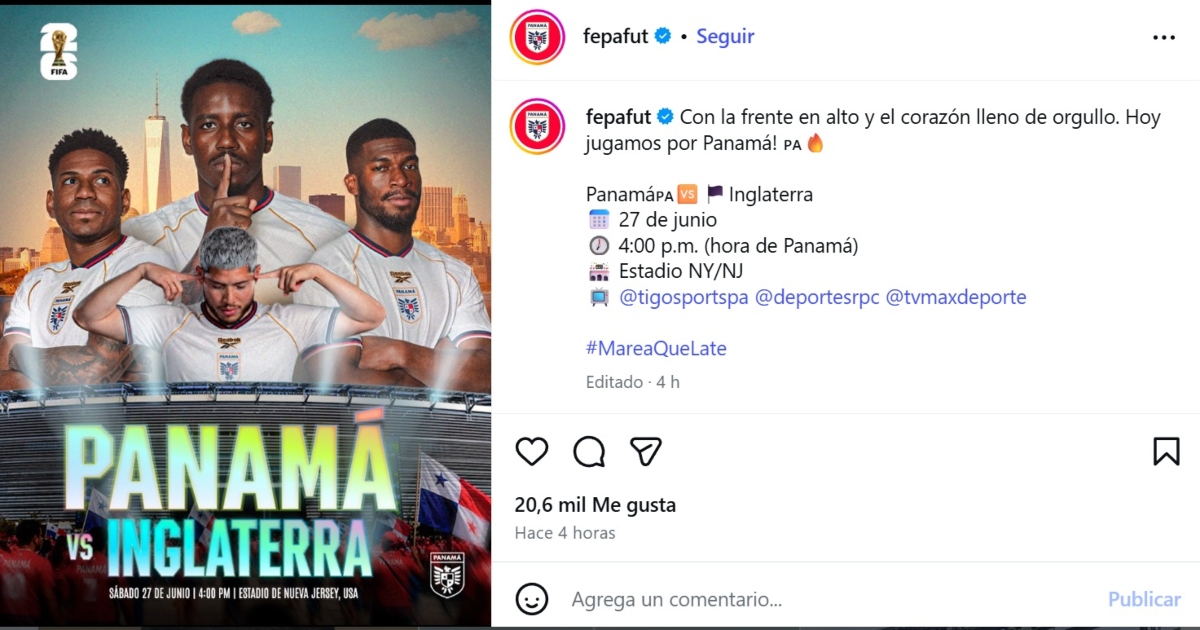 Inglaterra Panamá