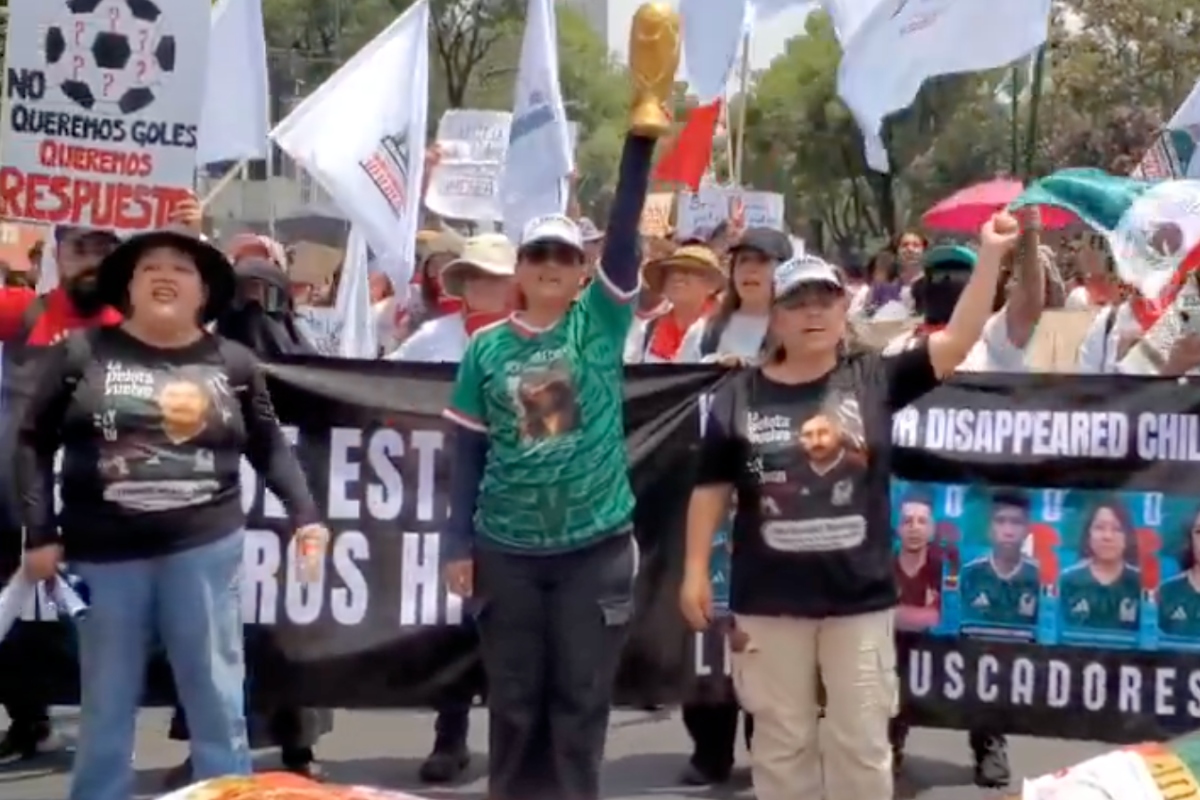 “México campeón en desapariciones”: madres buscadoras irrumpen en la inauguración del Mundial 2026 y exigen justicia frente al mundo