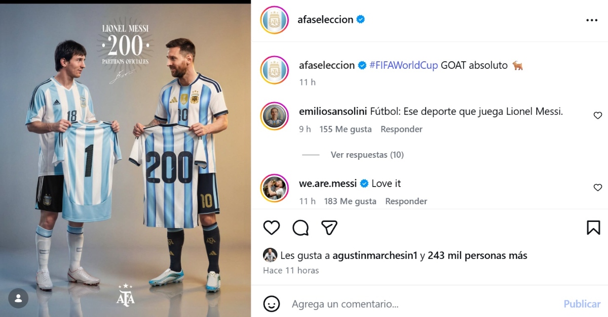 Lionel Messi récord mundialista
