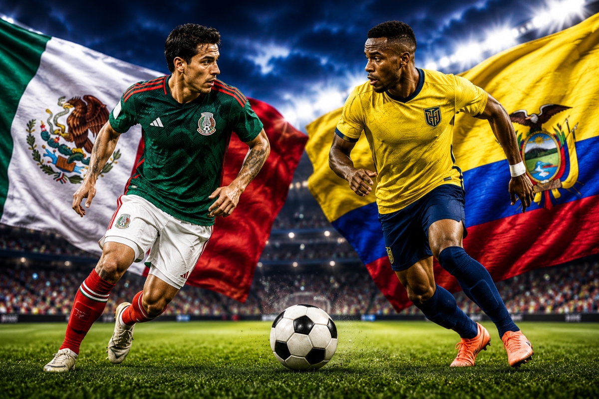México apunta a Ecuador en dieciseisavos y llega con una contundencia que ilusiona