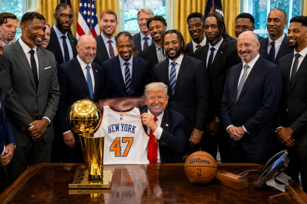 Los Knicks aceptan la invitación de Trump a la Casa Blanca