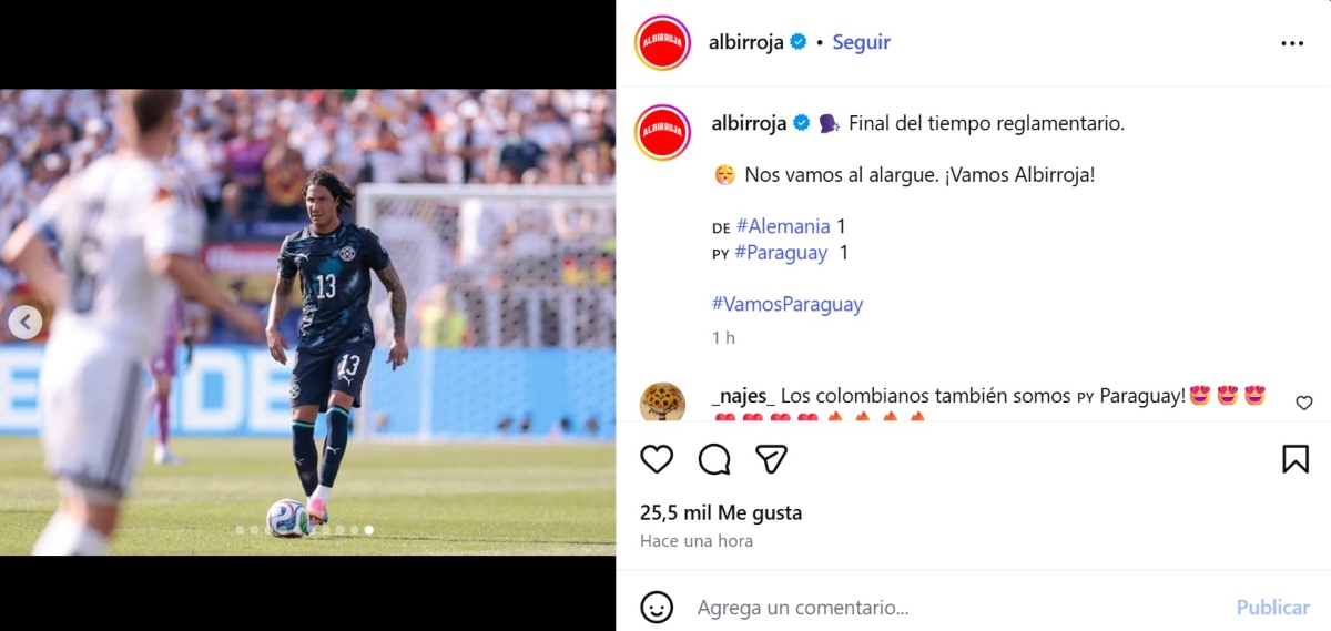 Paraguay elimina a Alemania en penales