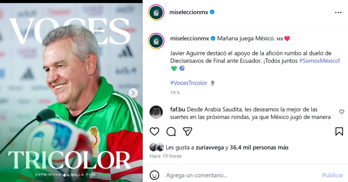 Javier Aguirre Praises Ecuador