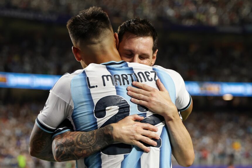 Messi and Lautaro, Messi, Lautaro, Lionel Messi, Lautaro Martínez, Argentina, Nueva Onda
