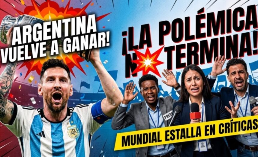 Argentina Reaches the Final with a Little Help, Argentina, Messi, Los Jefes, Nueva Onda Podcasts